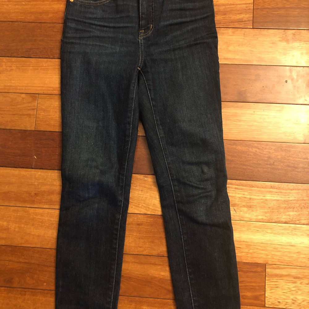 Madewell skinny jeans